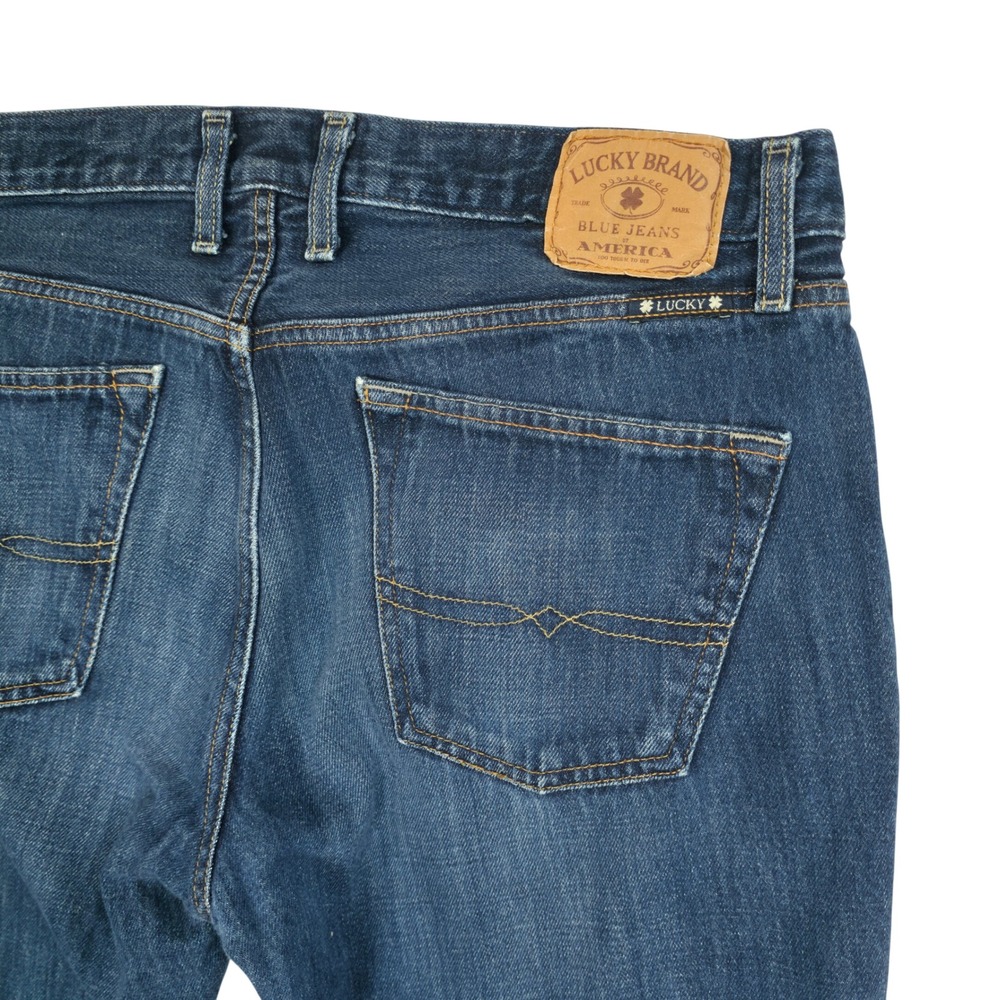 Lucky Brand Men's Straight Jeans - Blue
